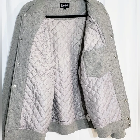 RipNDip, RARE color way and design, varsity jacket! LIKE NEW 💯 authentic. - Picture 13 of 16